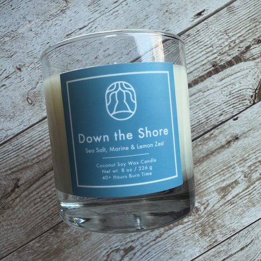 Down the Shore - Coconut Soy Wax Candle